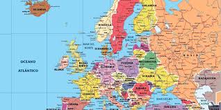 Anteriormente el mapa se lamina con veleda lo que permite también se pueda borrar y. Mapas De Europa 2019 Mas De 200 Imagenes Para Imprimir