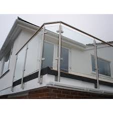 All direct from our workshop for a price you won't beat anywhere! New Design Balcony Stainless Steel Post Glass Railing