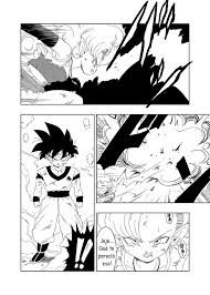 Gohan and Zangya's passionate embrace