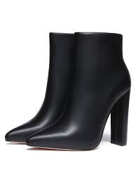 Giaro ALIA BLACK MATTE ANKLE BOOTS - Shoebidoo Shoes | Giaro high heels