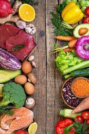 Healthy Food Background Vegetables Fruits Beans Meat And Fish Healthy Recipes Vegetables Food Backgrounds