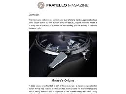 My very 1st orginal watch and got it from watch centre.pkthese guys are very humble, professionals and polite, i got. Minase Japanese Watches That Will Be Treasured For More Than 100 Years