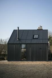 Did you get a metal roof on your home in 2020? Corrugated Metal Extension Eastabrook Architects Archello House Cladding Barn Style House Metal Siding House
