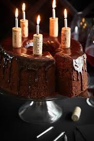 Chocolate Birthday Cake With Candles Images Chocolate Red Wine Chiffon Cake Sprinkle Bakes Wine Cake Red Wine Chocolate Cake Chiffon Cake
