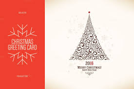 Christmas And New Year Greeting Card Greeting Card Template New Year Greetings New Year Greeting Cards