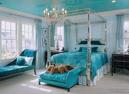 Bring blue into your room. Turquoise Color Interior Decoration Marine Theme For Your Home