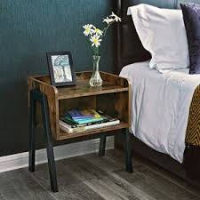 Give the gift of a refreshed home to everyone on your list with incredible prices on our holiday deals for your home as well as. Andover Mills Osiris 4 Legs End Table With Storage Table For Small Space Vintage Nightstand End Table With Storage