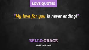 The journey is never ending. Best Love Quotes Love Is Never Ending Youtube