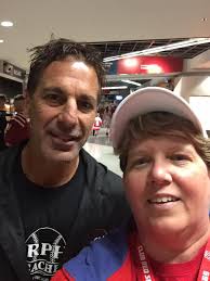 Chris Chelios was at Verizon Center tonight to see his son Jake Chelios  play