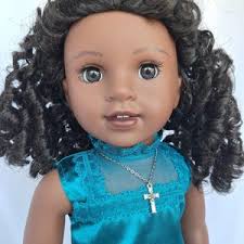 American Girl Doll Cross Necklace