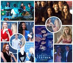 Find Out What The Cast Tells Us About Light As A Feather At The Hulu Awesomenesstv Series Premiere Red Carpet Interviews Trailer Lightasafeather Series Premiere Feather Premiere