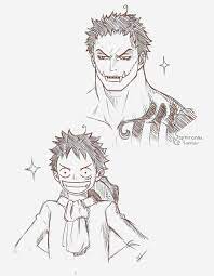 When I Saw Katakuri S Wee Smile When He Shot His Arm Off And Magically Regrew It I Was Instantly Reminded Of T One Piece Luffy One Piece Anime One Piece Fanart