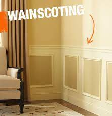 Mdf wainscot chair rail moulding with 124 reviews and the royal mouldings creations series 6615 11/16 in. Pin By The Home Depot On Home Improvement 101 Home Front Room Dream Decor