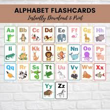 Our alphabet flash cards printable black and white pdf are ideal for a range of classroom activities and will support children learning this vital skill. I Etsystatic Com 23946811 R Il 542e1b 3245723918 I