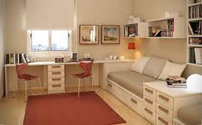 Most likely many of us will definitely choose a different office from the bed. 20 Bedroom Office Combo Ideas And Inspiration For Narrow Space And Small Hous Home Office Guest Room Combo Home Office Guest Room Small Home Office Guest Room
