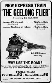 Geelong Flier Flyer From The 1920s Posters Australia Vintage Travel Posters Geelong