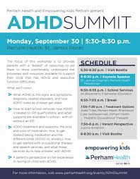 Events Classes Adhd Summit Perham Health