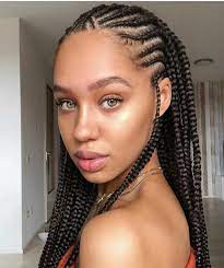 Epingle Par Kevia Mina Sur Hair Idee Coiffure Cheveux Crepus Coiffure Braids Coiffure