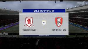 Watch middlesbrough vs rotherham live stream, watch live sports streams online on your pc and football, middlesbrough vs rotherham uk streaming in hd, middlesbrough vs rotherham. Fifa 21 Middlesbrough Vs Rotherham United Efl Championship Prediction Youtube