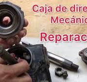 Como armar o reparar un sector o caja de dirección mecánica de Isuzu Pup  año 1992