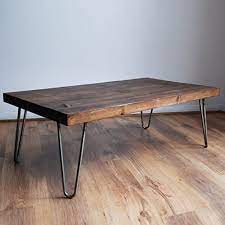 We did not find results for: Rustic Vintage Industrial Solid Wood Coffee Table Black Bare Metal Hairpin Legs Dark Wood Amazon Co Uk Handmade Products