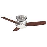 A white minka aire low profile ceiling fan with a wet rating is perfect for a smaller space where moisture levels are high. Concept Ii Flushmount 44 In Ceiling Fan By Minka Aire Fans At Lumens Com