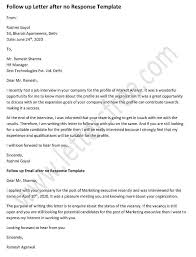 Follow Up Letter After No Response Template In 2020 Interview Follow Up Email Lettering Job Interview Tips