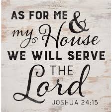Whether they are sharing truth and biblical wisdom, giving relationship advice, or telling funny stories of their dogs, samson and delilah. As For Me And My House We Will Serve The Lord Box Art Christianbook Com