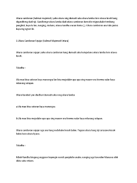 Nagasari, jaran kepang, edi peni, andhap asor camboran wancahan: Ukara Camboran Kalimat Majemuk Yaiku Ukara Sing Dumadi Saka Ukara Lamba Loro Utawa Luwih Kang