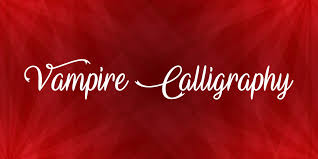 Click to find the best 61 free fonts in the vampire style. Vampire Calligraphy Font 1001 Fonts