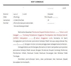 Contoh Surat Rekomendasi Dana Hibah Proposal Tanggal Surat