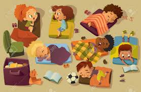 Messy living room interior with television and chair. Kindergarten Nap Time Kid Vector Illustration Preschool Multiracial Stock Photo Picture And Royalty Free Image Image 120404009