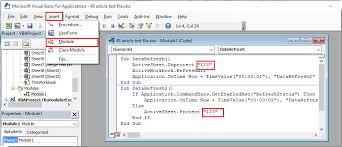 How To Allow External Data Refresh In Protected Worksheet In Excel