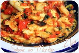 Zviti Galette Ecrasee Au Mortier De M Sila Slata Mahrez Recette Cuisine Algerienne Cuisine Plat