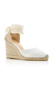 Black And White Espadrille Wedges Castaner Carina Canvas Espadrilles Espadrilles White Espadrille Wedges White Espadrilles