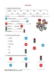 Road Safety Kindergarten Worksheets Road Safety School Safety