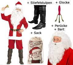 Weihnachtsmannkostum Mit Jacke Hose Gurtel Hut M 3xl Komplet Set Xl Xxl 54 58 Scherzwelt Weihnachtsmann Kostum Hut Piraten Kostum