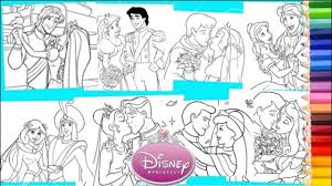 40+ printable wedding coloring pages for printing and coloring. All Disney Princess Wedding Compilation Coloring Pages For Kids Youtube