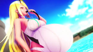 Mythra water belly inflation by Imbapovi - ThisVid.com 日本語で