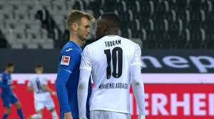 He is 22 years old from france and playing for borussia m'gladbach in the germany 1. Thuram Spuckt Posch Ins Gesicht Ekel Rot Fur Gladbach Star Eurosport