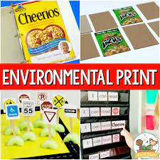 You will get an amazing spring memory! 12 Environmental Print Activities Pre K Pages