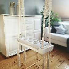 Indoor wooden swings for adults. Babyuniquecorn Handmade Wooden Indoor Swing Grey Ebay