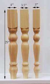 Farmhouse Dining Table Legs Wood Legs Set Of 4 Hand Made Wood Turning Legs Wood Turning Wood Turning Projects Wood Lathe