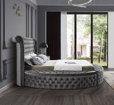 Here at bed circle we offer you a variety of furniture including high quality chesterfield sleigh premium high quality bed sale! Lit King Size Rond