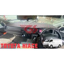 Alas dashboard ini juga sebaga pelengkap aksesoris mobil cantik sehingga terlihat lebih cantik dan lebih menawan. Buy Car Dashboard Cover For Toyota Hiace 2008 2020 Seetracker Malaysia