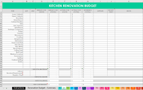 Maybe you would like to learn more about one of these? How I Use Excel To Organize A Home Renovation Budget Spending Program Paint Colors Contacts Quotes All About Planners