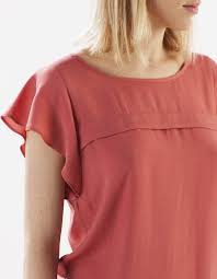 Shirt With Sleeve Frill Detail Camisas Stradivarius Mexico Blusas Bonitas Ropa Blusas Juveniles Moda
