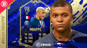 Kylian mbappé fifa 20 • team of the year prices and rating. The Cheat Code 98 Toty Mbappe Player Review Fifa 20 Ultimate Team Team Of The Year Youtube