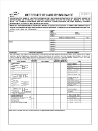 Certificate of liability insurance forms. Free 22 Liability Forms In Pdf Ms Word Excel