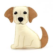 With the knitting patterns you can easily knit many different garments or accessories yourself. Golden Labrador Dog Hand Sewing Pattern